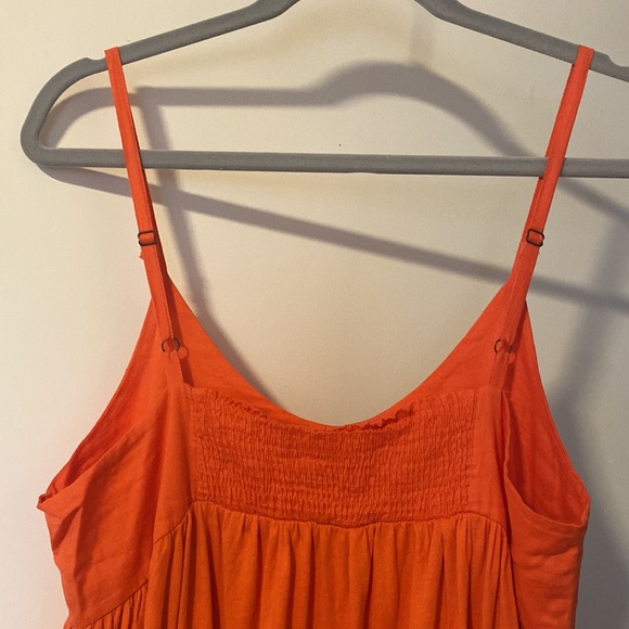 Coral Summer Dress - NWOT - Picture 3 of 4